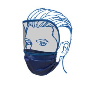 CUBREBOCA CON CARETA