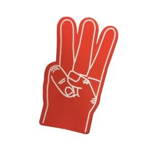 Mano de Espuma -modelo 3 dedos-