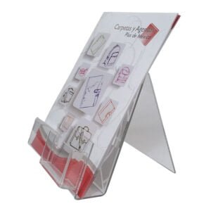 PORTA CATÁLOGO CON TARJETERO