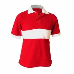 PLP09 Playera tipo Polo con aplicación en cuerpo en pique