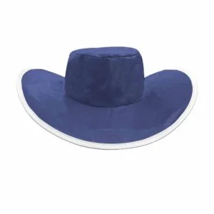 Sombrero Plegable Forro Cartera Azul Sombrero Plegable Forro Cartera Azul