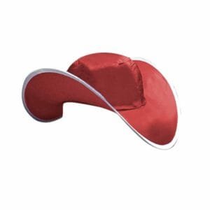 Sombrero Plegable Rojo