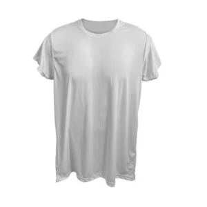 15-Playera Cuello Redondo Blanca ver. económica, campaña o regular PCR01