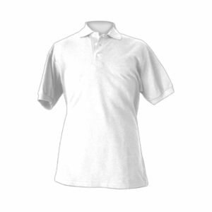 01-Playera Tipo Polo Blanca PLP01 01-Playera Tipo Polo Blanca PLP01